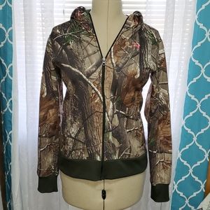 Women's Camo Under Armour Zip up